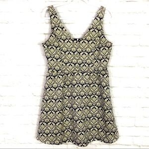 Jun & Ivy Francesca’s Damask Aline Skater Dress S